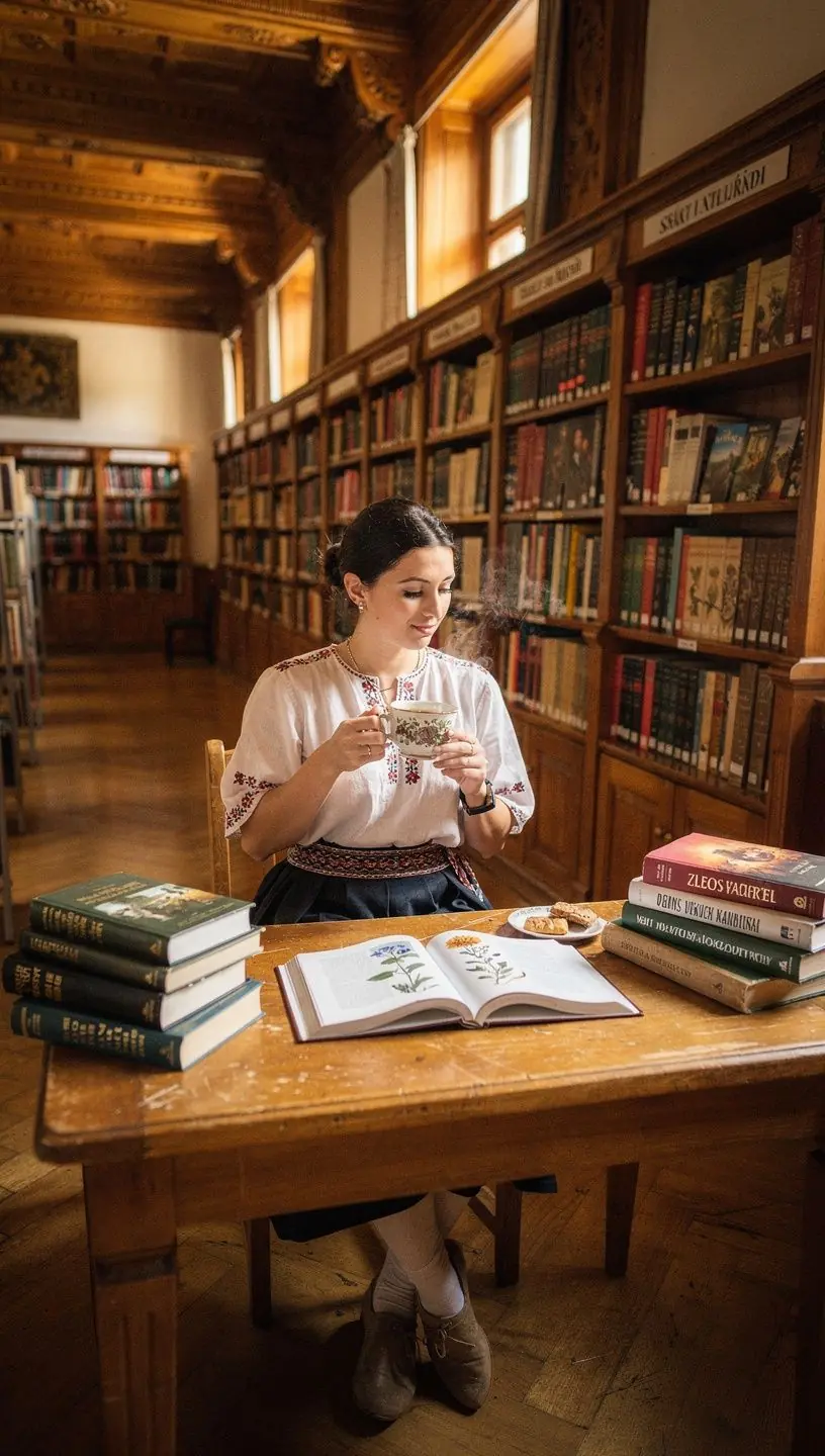 Záber na osobu, ktorá s láskou pripravuje čaj z čerstvých byliniek.