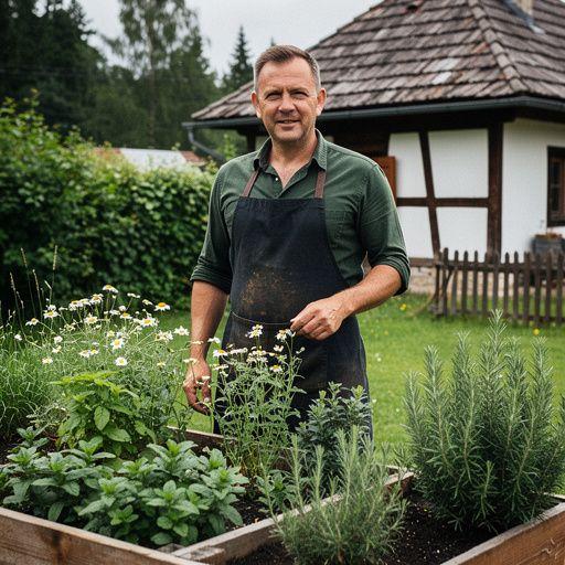 Rituál prípravy čaju s rodinou pri útulnom krbe.